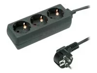 ROLINE 3fach Steckdosenleiste ohne Schal