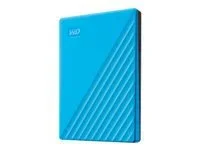WD My Passport 2TB portable HDD Blue