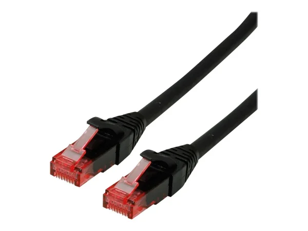 ROLINE Patchkabel Kat.6 UTP schwarz 5m
