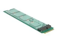 DELOCK Adapter M.2 Key M>M.2 Key E Slot