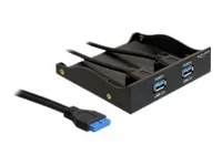 DELOCK Front Panel 8,89cm 2x USB 3.0 sw