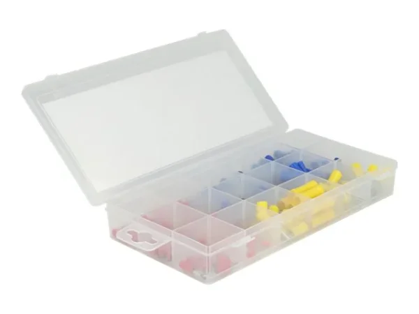 DELOCK Kabelverbinder Box170-teilig farb