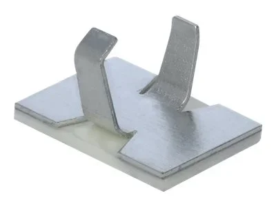 DELOCK Kabelklemme selbstklebend Alu