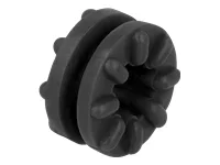 DELOCK Anti Vibrations Tülle schwarz 10