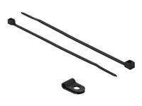 DELOCK Befestigungsschelle 3,2mm schwarz