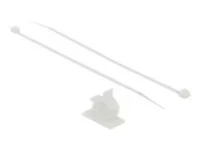 DELOCK Kabelklemme 37 x 18mm weiss