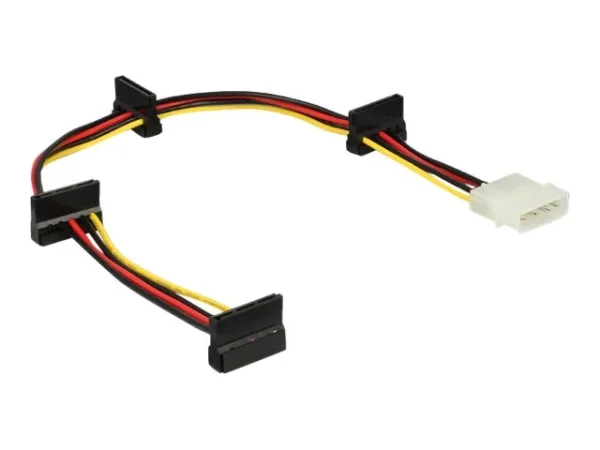DELOCK Kabel Power Molex 4 Pin Stecker