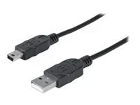 MH USB Kabel A-/Mini-B-Stecker 1,8m