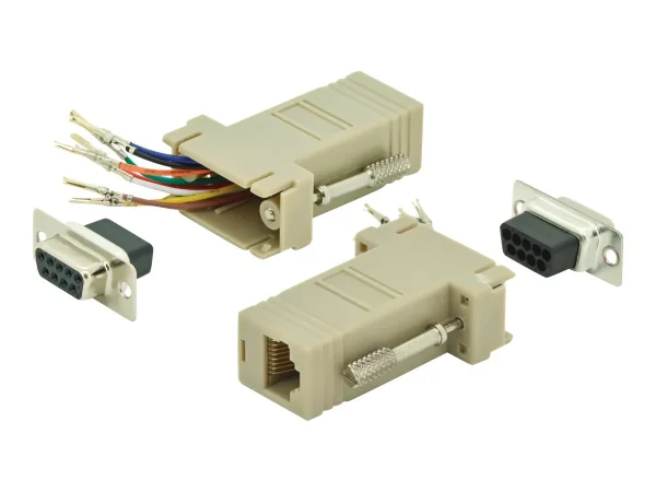 ASSMANN Adapter DB9 RJ45 Modular DB9 F R