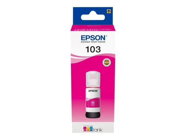 EPSON 1LB 103 EcoTank Magenta ink bottle
