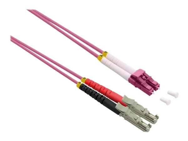 ROLINE LWL-Kabel duplex violett 0,5m