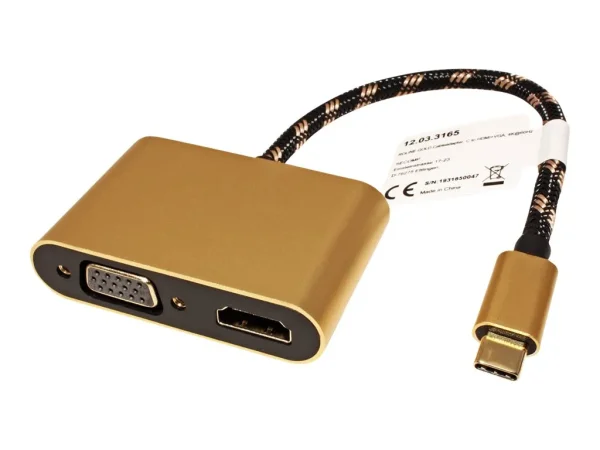 ROLINE GOLD Display Adapter USB Typ C