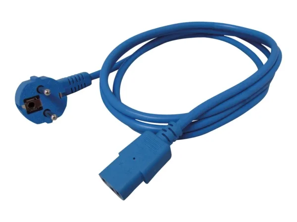 ROLINE Netzkabel gerade IEC-Buchse 1,8m