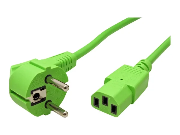 ROLINE Netzkabel gerade IEC-Buchse 1,8m