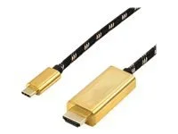ROLINE GOLD USB Typ C - HDMI ST/ST 2m
