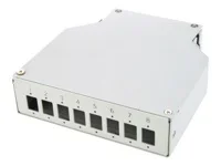 DIGITUS Hutschienenadapter für 6x SC/DX