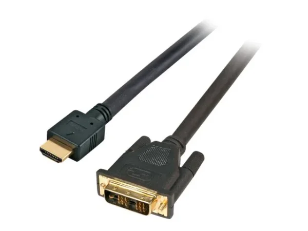 EFB HDMI/DVI Anschlusskabel 5m schwarz