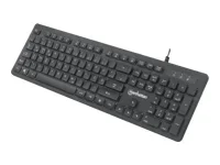 MH Ultraflache USB-Gaming-Tastatur LEDs
