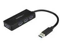 STARTECH USB 3.0 Hub 4 Port - mit Ladean