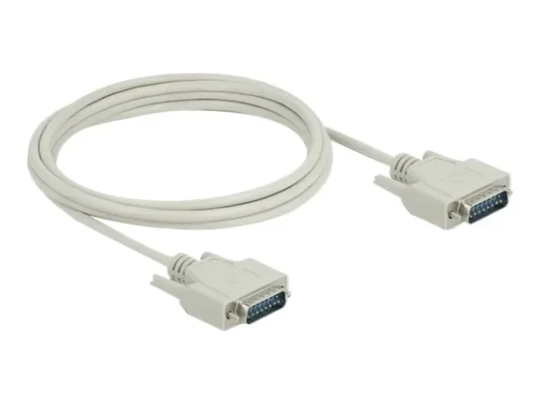 DELOCK Serielles Kabel Sub-D15 3m
