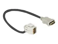 DELOCK Keystone Modul HDMI 110 mit Kabel