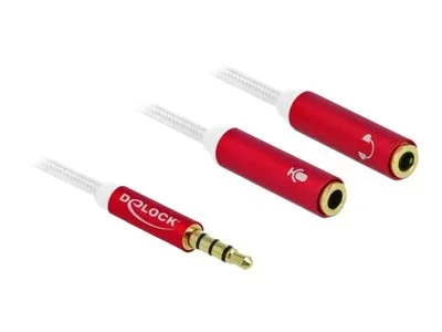 DELOCK Headset Adapter 1x3,5mm 4 Pin