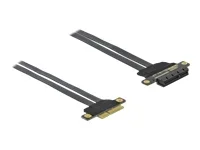 DELOCK Riser Karte PCI Express x4 zu x4