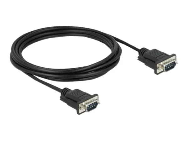 DELOCK Seriell Kabel RS-232 Sub-D9 3m