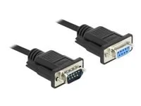DELOCK Seriell Kabel RS-232 Sub-D9 5m