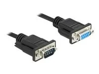 DELOCK Seriell Kabel RS-232 Sub-D9 2m