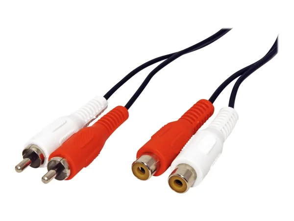 VALUE Cinch-Verlängerungskabel ST/BU 5m