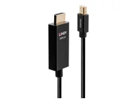 LINDY 2m Akt. MiniDP an HDMI Kabel HDR