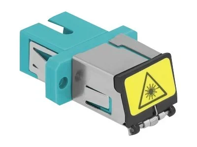 DELOCK LWL Kupplung SC Simplex aqua