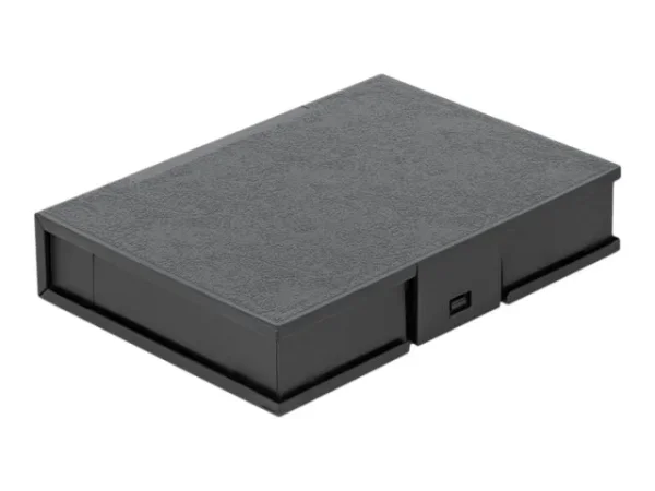 DELOCK Schutzbox 8,89cm HDD schwarz
