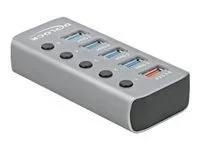 DELOCK USB 3.2 Gen 1 Hub mit 4 Ports