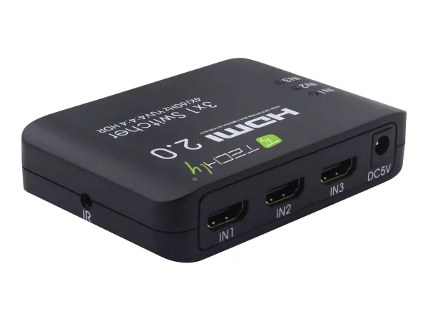 TECHLY HDMI2.0 Switch 4K60Hz 3Ports