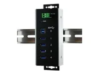 EXSYS EX-1185HMVS-WT USB3.0metall Hub