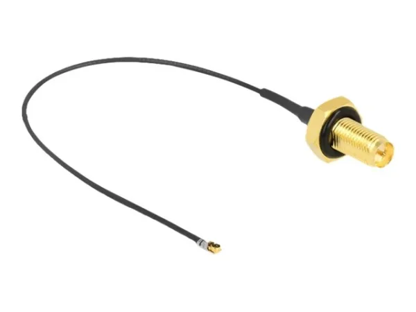 DELOCK Antennenkabel RP-SMA Buchse 10cm