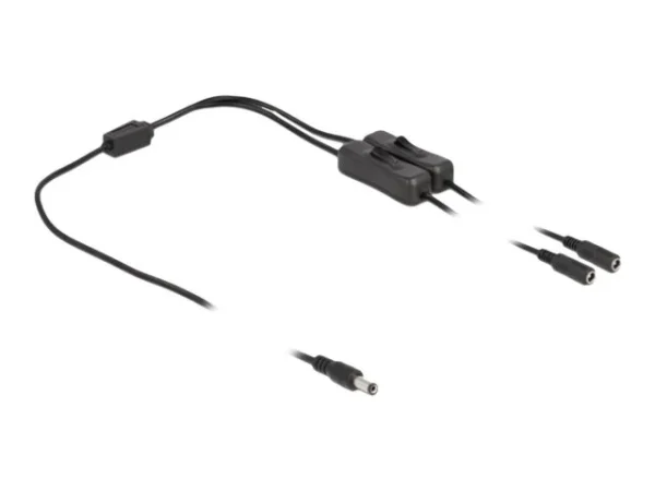 DELOCK Kabel DC 5,5x2,1mm zu 2xDC