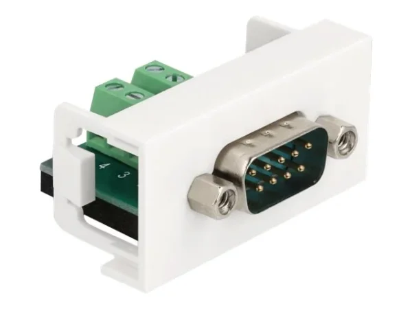 DELOCK Easy 45 Modul D-Sub 9 Pin Stecker