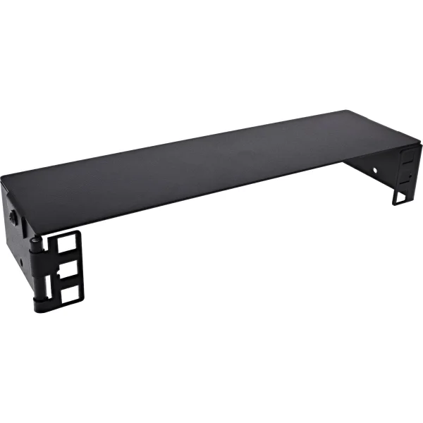 InLine® 10" Mini Rack zur Wandmontage, 1HE, 7,6cm Tiefe, schwarz