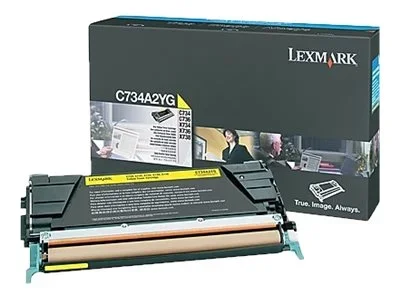 LEXMARK Cartridge Gelb 6K C734