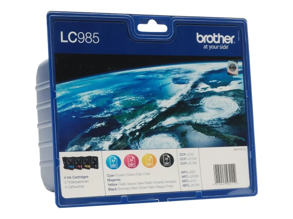 BROTHER Pack blister de 4 carto