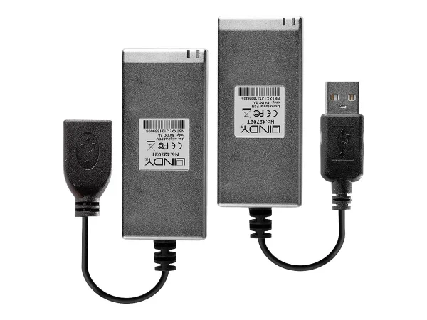 LINDY USB 2.0 MM LWL Extender 200m