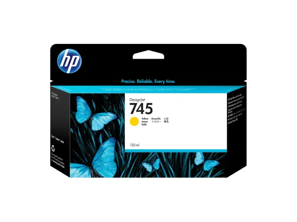 HP 745 Tintenpatrone gelb 130 ml