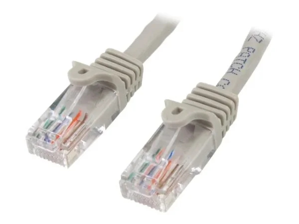 STARTECH 15 m Gray Snagless Cat5e UTP