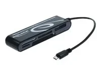 DELOCK Card Reader OTG Micro USB > 5 x