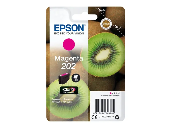 EPSON 4LB Singlepack Magenta 202 Kiwi