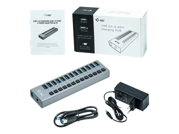 I-TEC USB 3.0 Charging HUB 13 Port