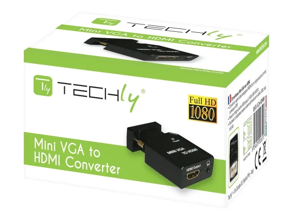 TECHLY Konverter VGA/Audio - HDMINI